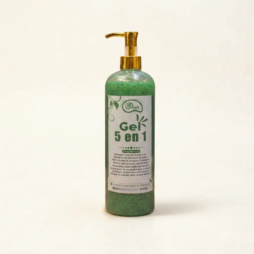 Gel 5 en 1 — Soin nettoyant, unifiant et gommant
