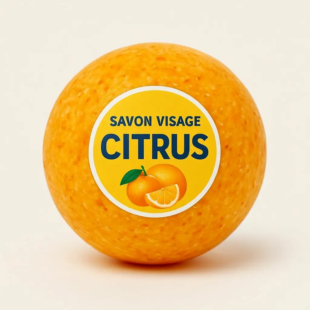 Savon Visage Citrus — Huiles d'agrumes & AHA